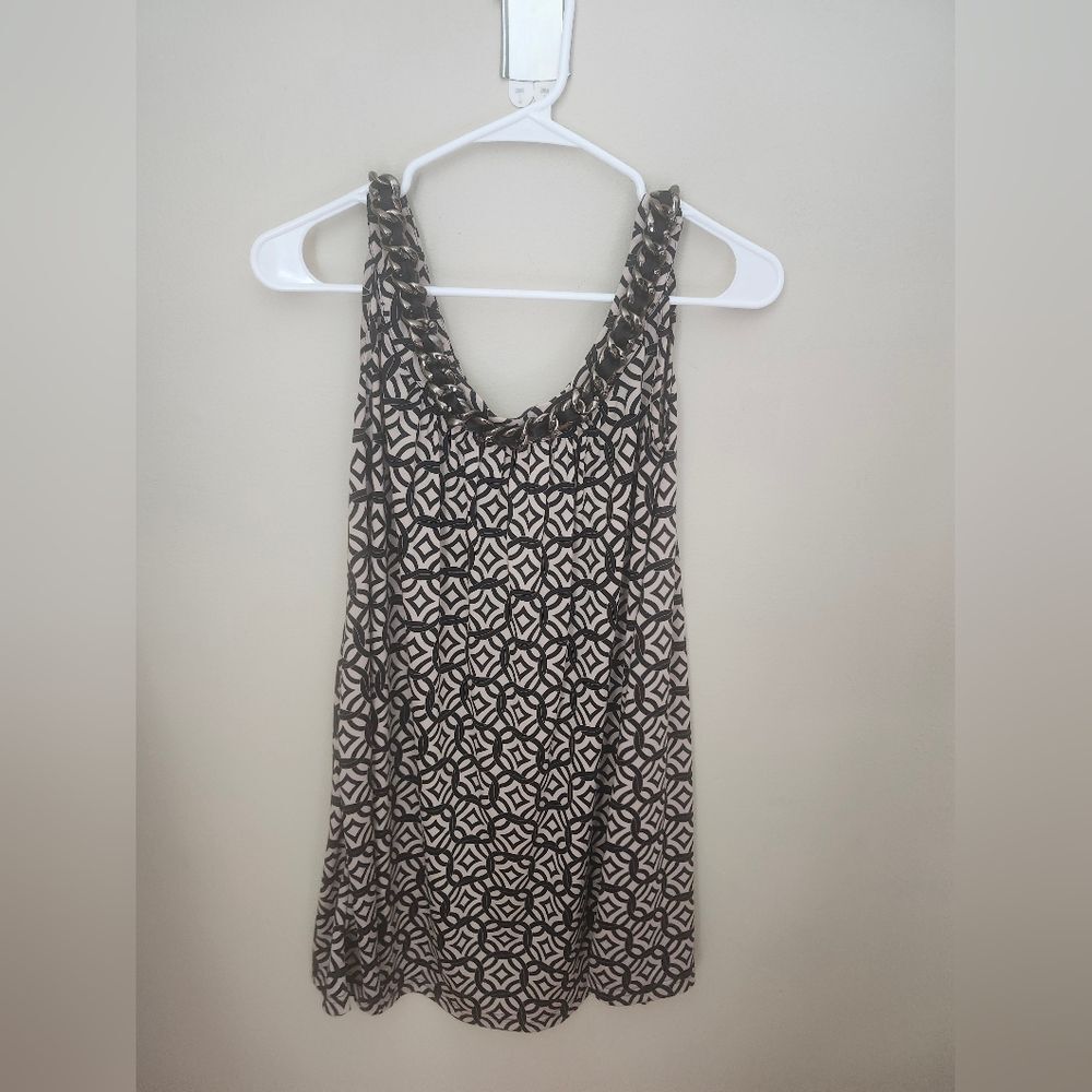 Sharagano Chain Link Neck Mini Dress - Picture 6 of 6